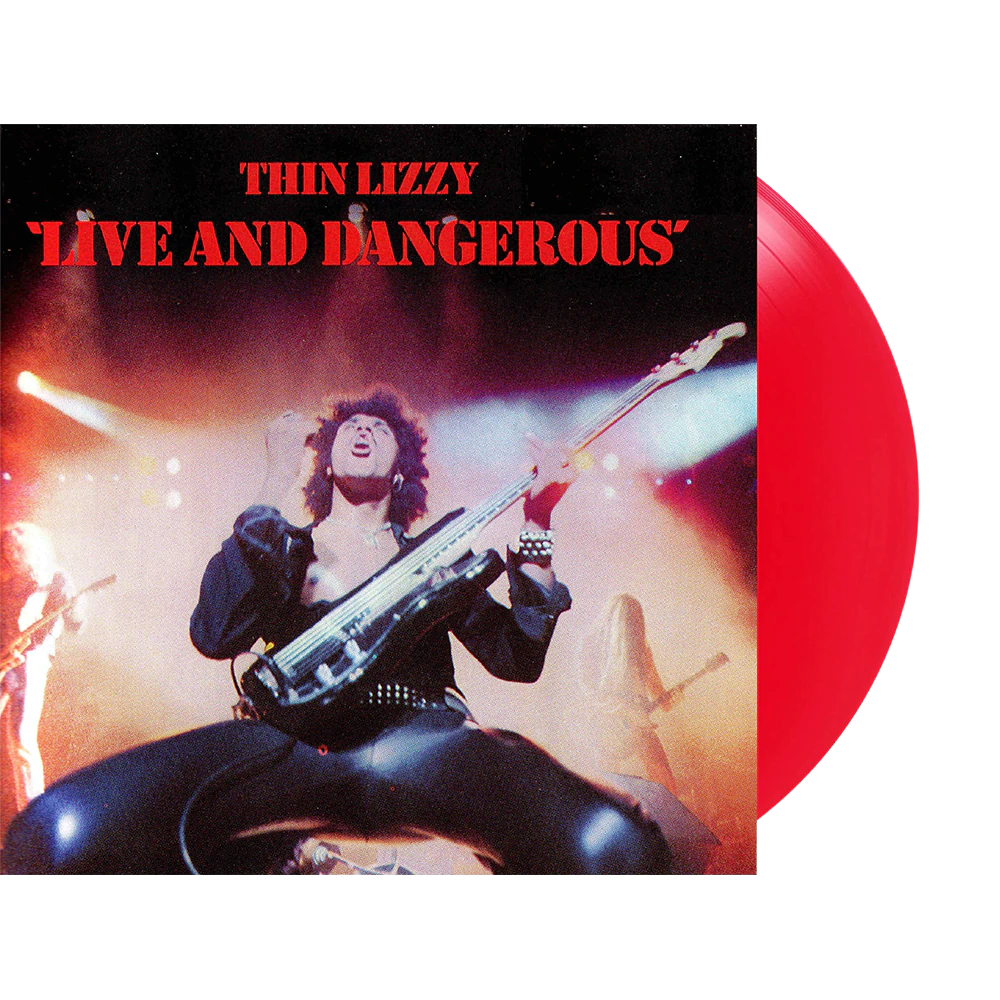 Thin Lizzy Live And Dangerous 180 Gram Vinyl Clear Vinyl Red Audio thin-lizzy-live-and-dangerous-180-gram-vinyl-clear-vinyl-red-audio