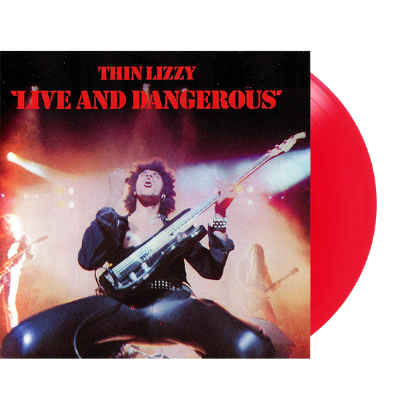 Thin Lizzy Live And Dangerous (180 Gram Vinyl, Clear Vinyl, Red, Audiophile, Limited Edition) (2 Lp's)