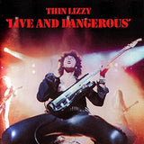 Thin Lizzy Live And Dangerous (180 Gram Vinyl, Clear Vinyl, Red, Audiophile, Limited Edition) (2 Lp's)