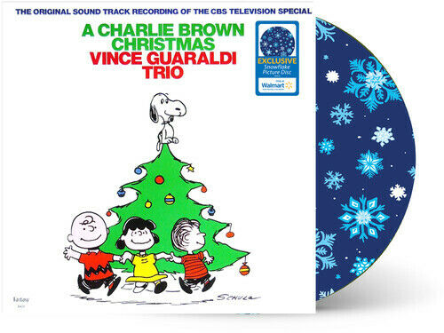 Vince Guaraldi A Charlie Brown Christmas (Walmart Exclusive) Snowflake Picture Disc