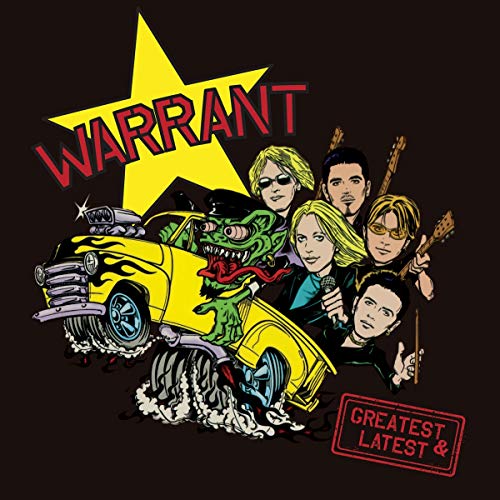 Warrant Greatest & Latest - (Limited Edition, Cherry Splatter Vinyl)