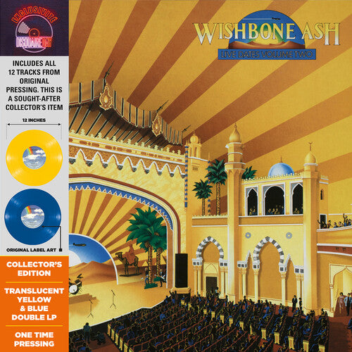 Wishbone Ash Live Dates II (Yellow & Blue Vinyl) (2LP)