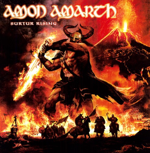 Amon Amarth Surtur Rising (Limited Edition, Sun Yellow Marble) [Import]