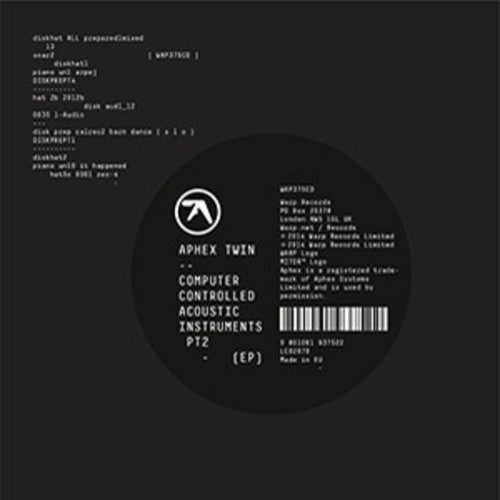 Aphex Twin Computer Controlled Acoustic Instruments PT 2 (Extended Play, Digital Download Card)