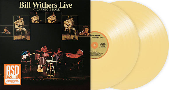 Bill Withers Live At Carnegie Hall (RSD Essential, Custard Yellow Colored Vinyl) (2 Lp's)