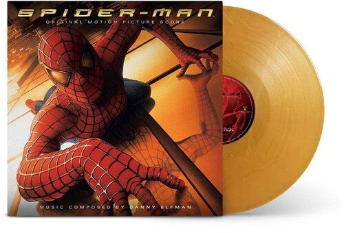 Danny Elfman Spider-Man (Original Score) (Colored Vinyl, Gold, 180 Gram Vinyl, Gatefold LP Jacket, Poster)