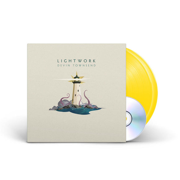 Devin Townsend Lightwork (Indie Exclusive, Colored Vinyl, Yellow, 180 Gram Vinyl, Gatefold LP Jacket, Booklet, Bonus Cd) (2 Lp's)