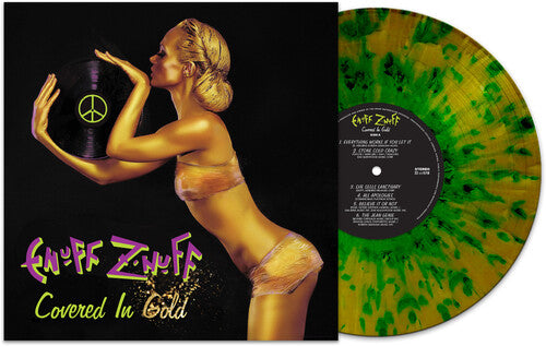 Enuff Z'nuff Covered In Gold - Green/ gold Splatter (Colored Vinyl, Green, Gold)