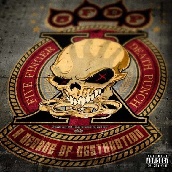 Five Finger Death Punch A Decade Of Destruction [Explicit Content] (Crimson Red, Limited Edition, Gatefold LP Jacket) (2 Lp's)