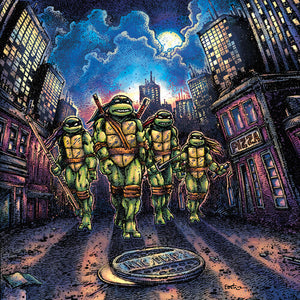 John Du Prez Teenage Mutant Ninja Turtles (Original Soundtrack) (Turtle Mask Splatter Colored Vinyl) (2 Lp's)