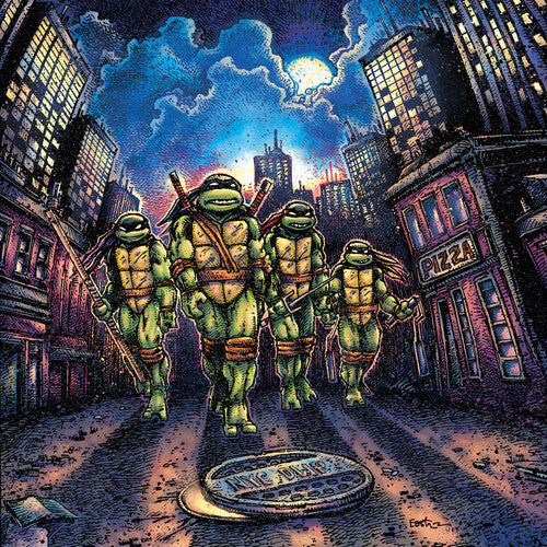 John Du Prez Teenage Mutant Ninja Turtles (Original Soundtrack) (Turtle Mask Splatter Colored Vinyl) (2 Lp's)