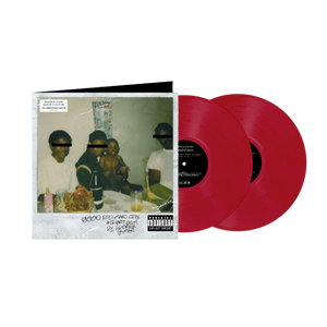 Kendrick Lamar good Kid, M.A.A.D City (10th Anniversary Edition, Limited Edition, Opaque Apple Red Colored Vinyl) [Explicit Content] [Import] (2 Lp's)