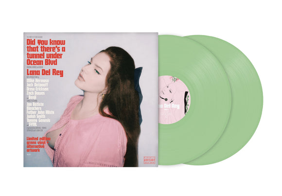Lana Del Rey Did you know that there’s a tunnel under Ocean Blvd [Light Green 2 LP/Alt. Cover]