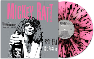 Mickey Ratt The Best Of - Pink/ black Splatter