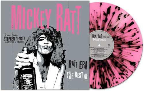 Mickey Ratt The Best Of - Pink/ black Splatter