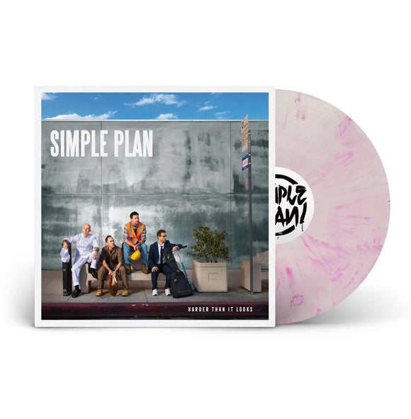Simple Plan Harder Than It Looks (Indie Exclusive, Colored Vinyl, Pink Marble)