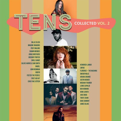 Various Artists Tens Collected Vol. 2 (Limited Edition, 180 Gram Vinyl, Colored Vinyl, Yellow) [Import] (2 Lp's)