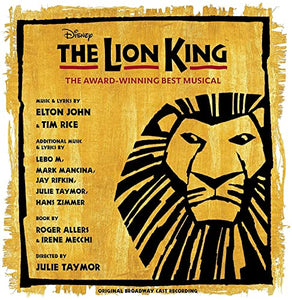 Various Artists The Lion King: Original Broadway Cast [Yellow/Black Splatter 2 LP]